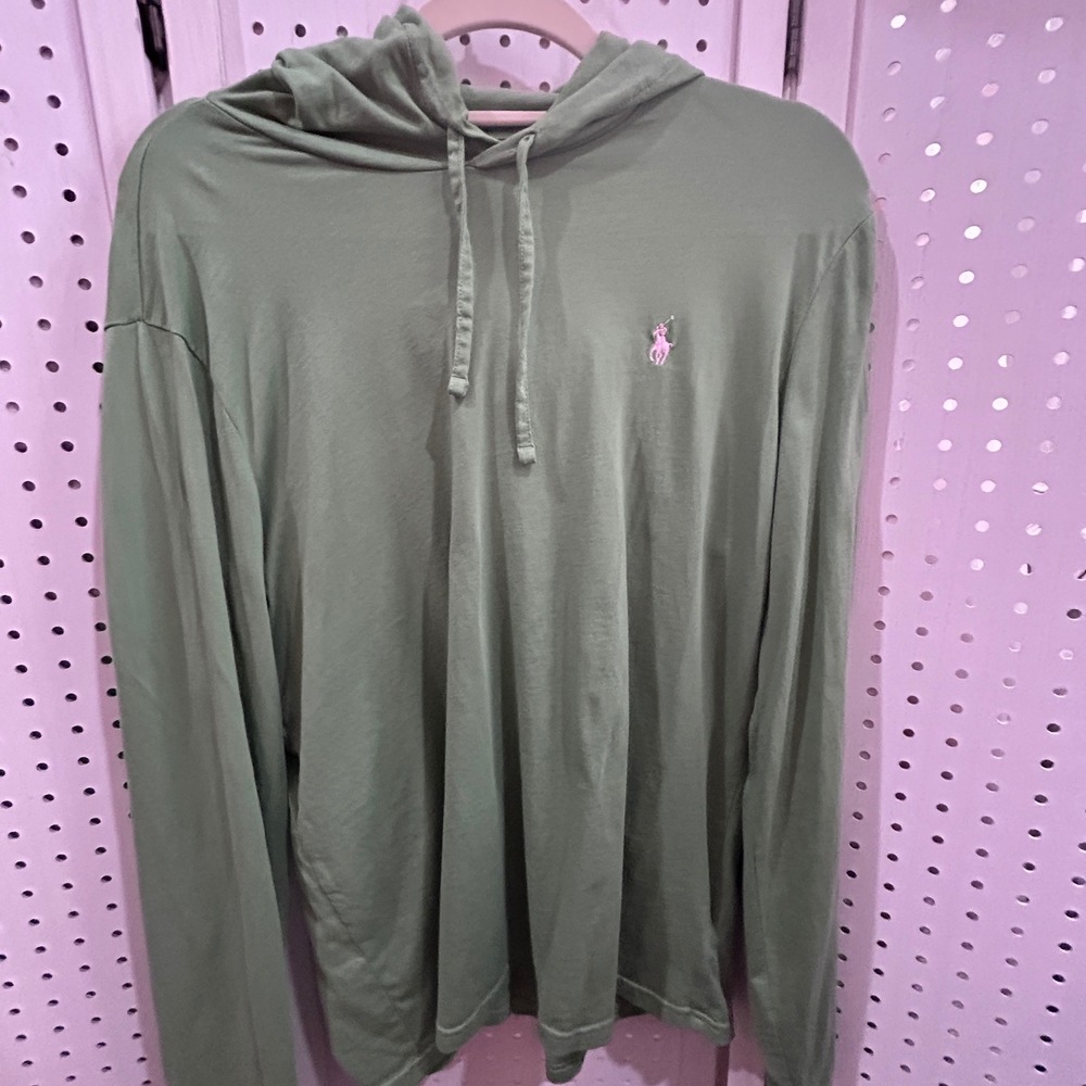 Polo By Ralph Lauren Green Hoodie - image 2